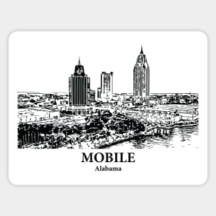 Mobile - Alabama Sticker